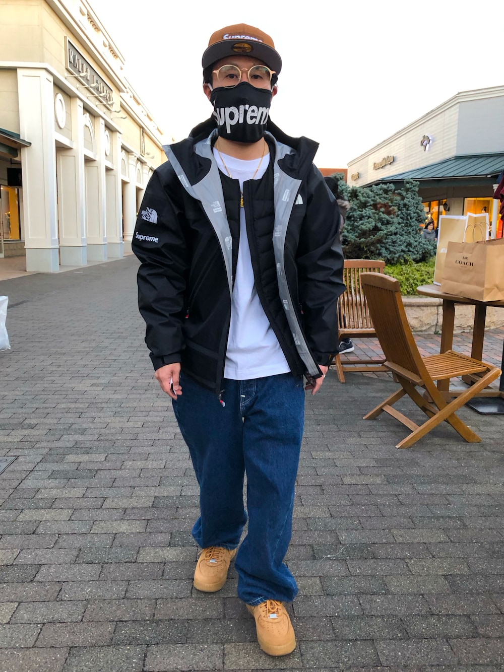 SUPREME (シュプリーム) 22AW ×WINDSTOPPER Facemask GORE-TEX