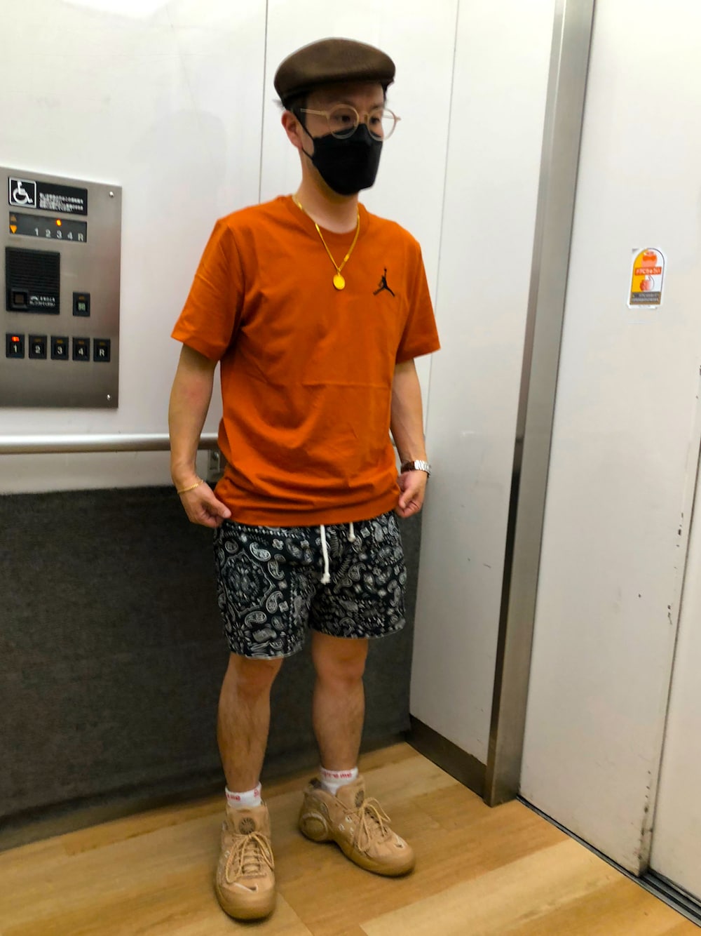 シュプリーム×カンゴール　ハンチング　XL Supreme のハンチング/ベレー帽を使った人気ファッション