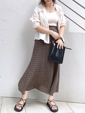 ありんさん（レディース・170cm）の夏コーディネート