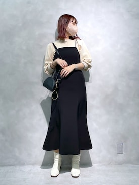 「マーメイド」｜「アイテム（その他）」を使った、ありんさん（レディース・170cm）の冬コーディネート