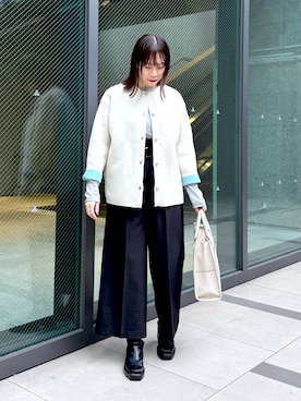 「きれいめコーディネート」｜ありんさん（レディース・170cm）の冬コーディネート