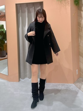 「アイテム（ワンピース/ドレス）」を使った、ありんさん（レディース・170cm）の秋コーディネート