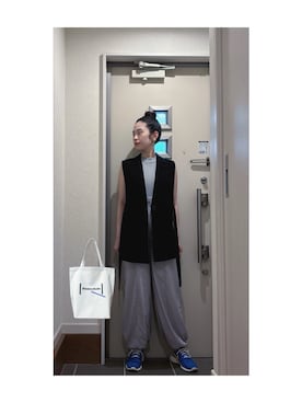 「NIKE（ナイキ）のアイテム」を使った、Yum.iさん（レディース・160cm）の夏コーディネート