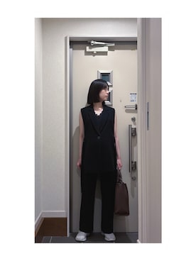「アイテム（トートバッグ）」を使った、Yum.iさん（レディース・160cm・20代）の夏コーディネート