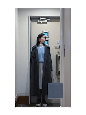 「ROSE BUD（ローズバッド）のアイテム」を使った、Yum.iさん（レディース・160cm）の冬コーディネート