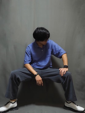 「AKM Contemporary（エイケイエムコンテンポラリー）のアイテム」を使った、sukeさん（メンズ・170cm）の秋コーディネート