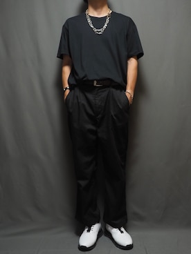 「CASPER JOHN AIVER（キャスパージョンアイバー）のアイテム」を使った、sukeさん（メンズ・170cm）の夏コーディネート
