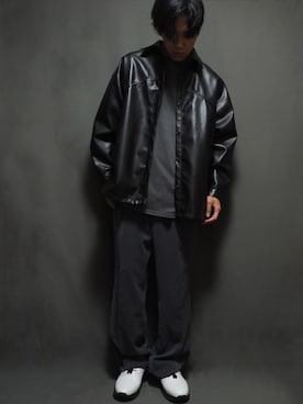 「AKM Contemporary（エイケイエムコンテンポラリー）のアイテム」を使った、sukeさん（メンズ・170cm）の秋コーディネート