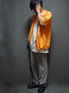 「U-DOT（ユードット）のアイテム」を使った、sukeさん（メンズ・170cm）の秋コーディネート