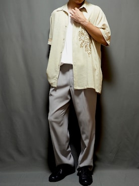 「U-DOT（ユードット）のアイテム」を使った、sukeさん（メンズ・170cm）の夏コーディネート