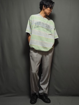 「U-DOT（ユードット）のアイテム」を使った、sukeさん（メンズ・170cm）の夏コーディネート