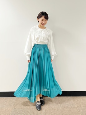 「PLST（プラステ）のアイテム（シューズ）」を使った、関まどか(気象予報士)さん（レディース・151cm・20代）の冬コーディネート