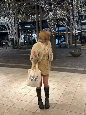「アイテム（ベスト）」を使った、akariさん（レディース・164cm）の秋コーディネート