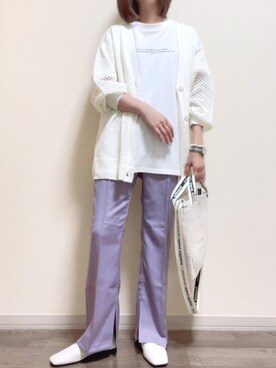 「OVoVO（オーヴォ）のアイテム」を使った、maiさん（レディース・153cm）の秋コーディネート