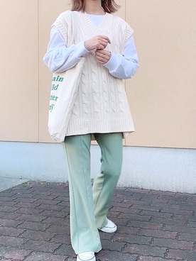 maiさん（レディース・153cm）の春コーディネート