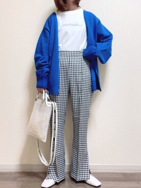 「OVoVO（オーヴォ）のアイテム」を使った、maiさん（レディース・153cm）の秋コーディネート