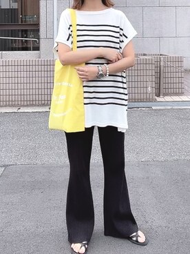 「EPICKS（エピックス）のアイテム」を使った、maiさん（レディース・153cm）の夏コーディネート