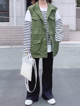 maiさん（レディース・153cm）の春コーディネート