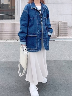 maiさん（レディース・153cm）の春コーディネート