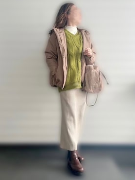 「Honeys（ハニーズ）のアイテム（その他アウター）」を使った、じるぴさん（レディース・159cm）の春コーディネート