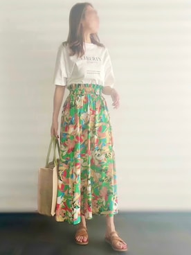 じるぴさん（レディース・159cm）の夏コーディネート