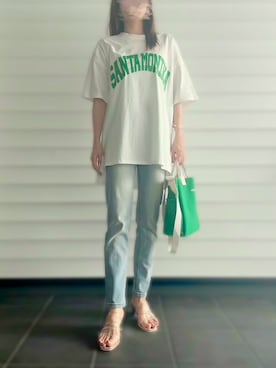 じるぴさん（レディース・159cm）の夏コーディネート