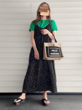 じるぴさん（レディース・159cm）の夏コーディネート