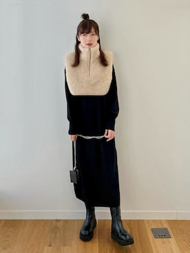 ya:maさん（レディース・160cm）の冬コーディネート