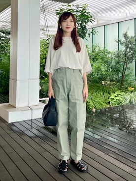 ya:maさん（レディース・160cm）の夏コーディネート