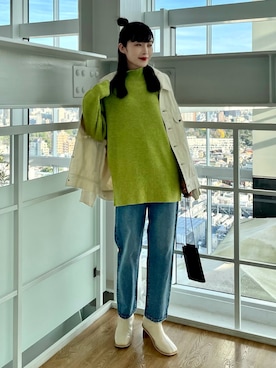 ya:maさん（レディース・160cm）の冬コーディネート