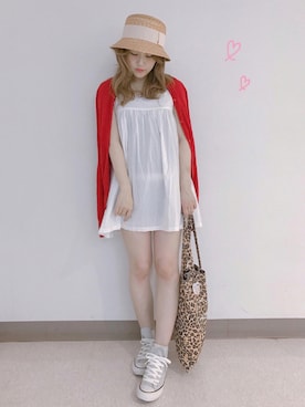 「Katie（ケイティ）のアイテム」を使った、＊.momo.＊さん（レディース・153cm）の秋コーディネート