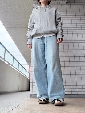 「FRAMeWORK（フレームワーク）のアイテム」を使った、chizuさん（レディース・160cm）の春コーディネート