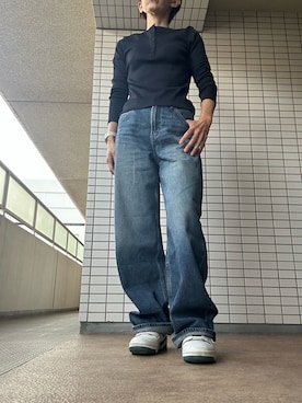 「アイテム（パンツ）」を使った、chizuさん（レディース・160cm）の秋コーディネート