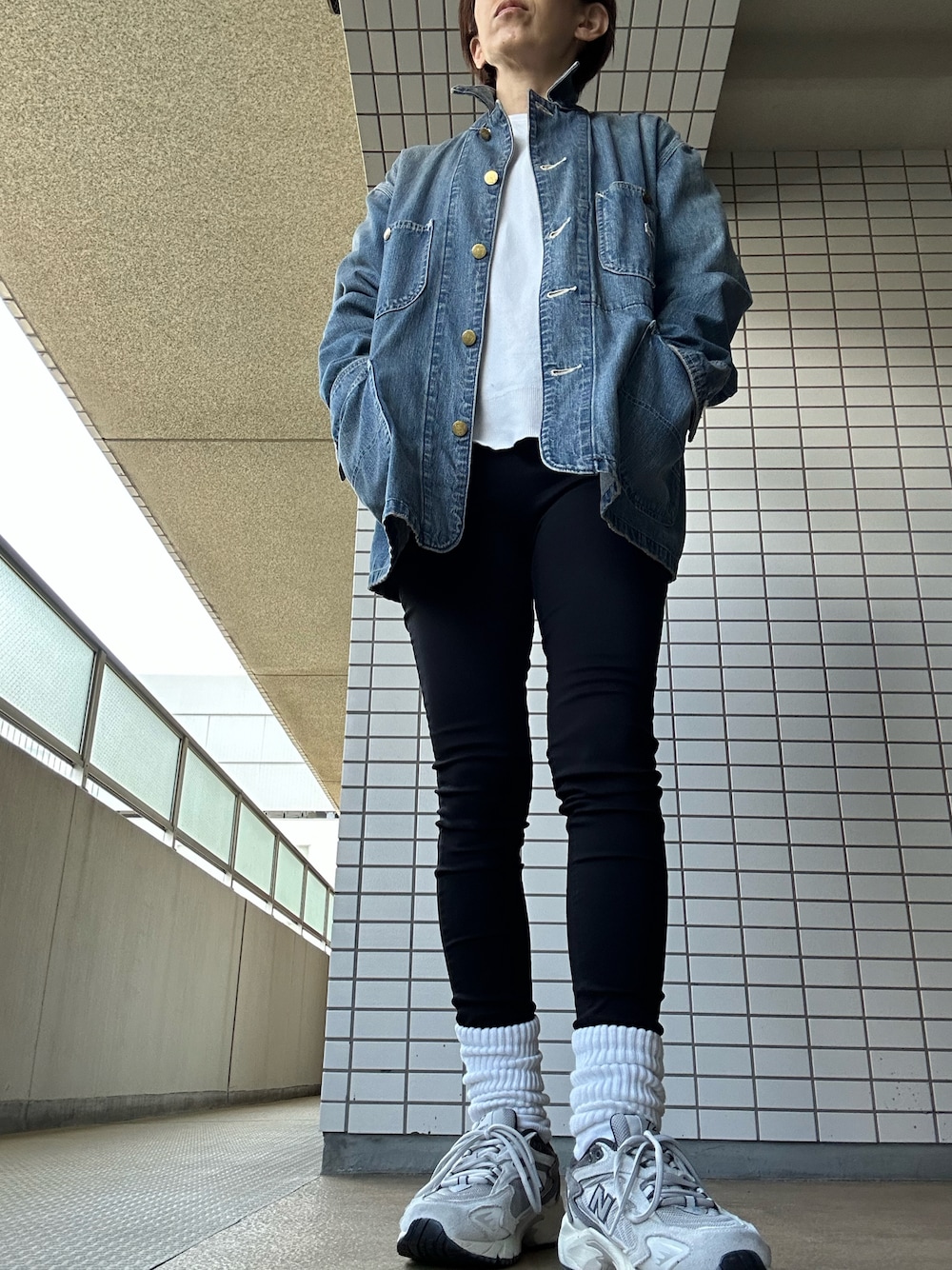 Deuxieme Classeのデニムジャケットを使った人気ファッション