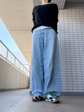 「FRAMeWORK（フレームワーク）のアイテム」を使った、chizuさん（レディース・160cm）の春コーディネート