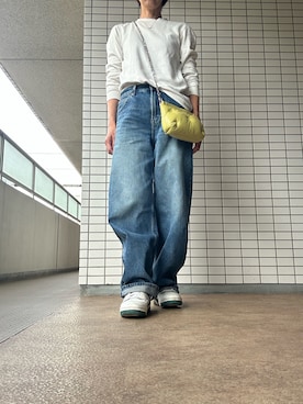 「アイテム（パンツ）」を使った、chizuさん（レディース・160cm）の秋コーディネート