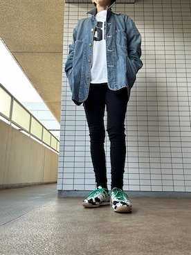 「アイテム（レギンス/スパッツ）」を使った、chizuさん（レディース・160cm）の秋コーディネート