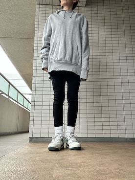 「アイテム（レギンス/スパッツ）」を使った、chizuさん（レディース・160cm）の秋コーディネート