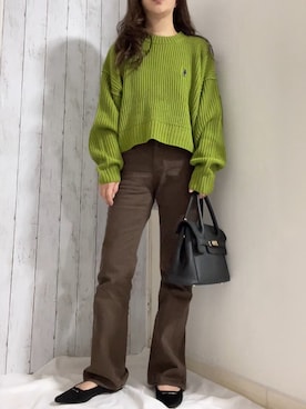 めるもさん（レディース・158cm）の秋コーディネート