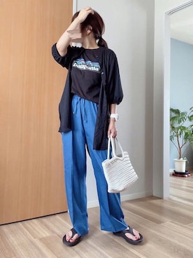 めるもさん(レディース・158cm)の夏コーディネート