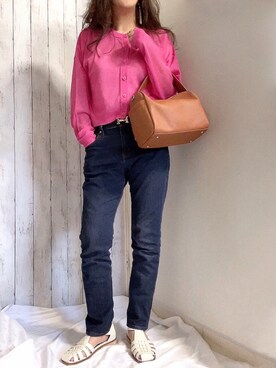 めるもさん(レディース・158cm)の春コーディネート