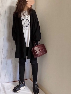 めるもさん（レディース・158cm）の秋コーディネート