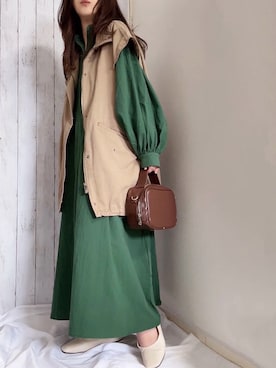 めるもさん（レディース・158cm）の春コーディネート