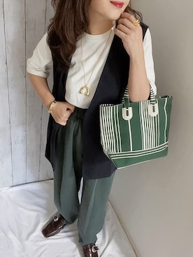 めるもさん（レディース・158cm）の秋コーディネート