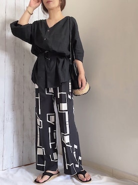 めるもさん（レディース・158cm）の春コーディネート