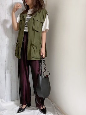 めるもさん(レディース・158cm)の秋コーディネート