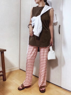 めるもさん(レディース・158cm)の夏コーディネート