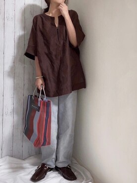 めるもさん（レディース・158cm）の秋コーディネート