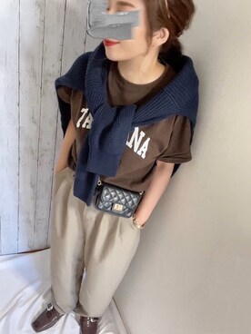 めるもさん（レディース・158cm）の秋コーディネート