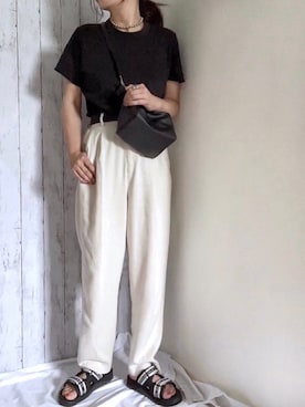 めるもさん(レディース・158cm)の夏コーディネート